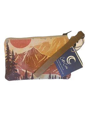 Cott N Curls Jackson Mercantile National Park Wristlet 5x7 Scenic Canvas NWT